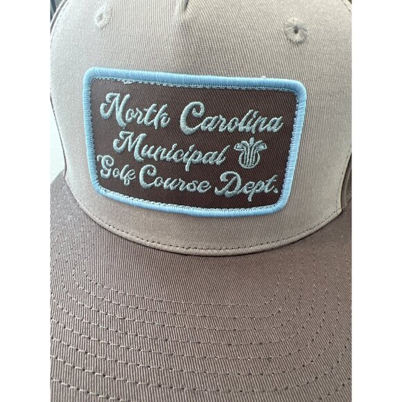 Swing Juice North Carolina Municipal Golf Course Dept. Snapback Cap Mens OS NEW - Picture 5 of 8